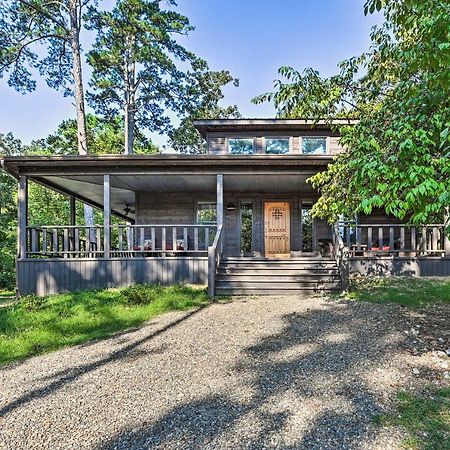 Luxe Broken Bow Cabin With Tesla Charging Station Stephens Gap Exterior foto