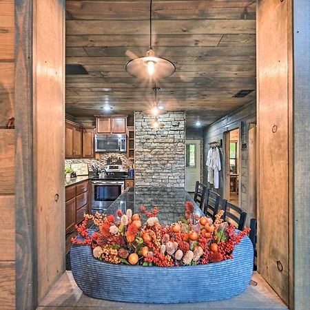 Luxe Broken Bow Cabin With Tesla Charging Station Stephens Gap Exterior foto