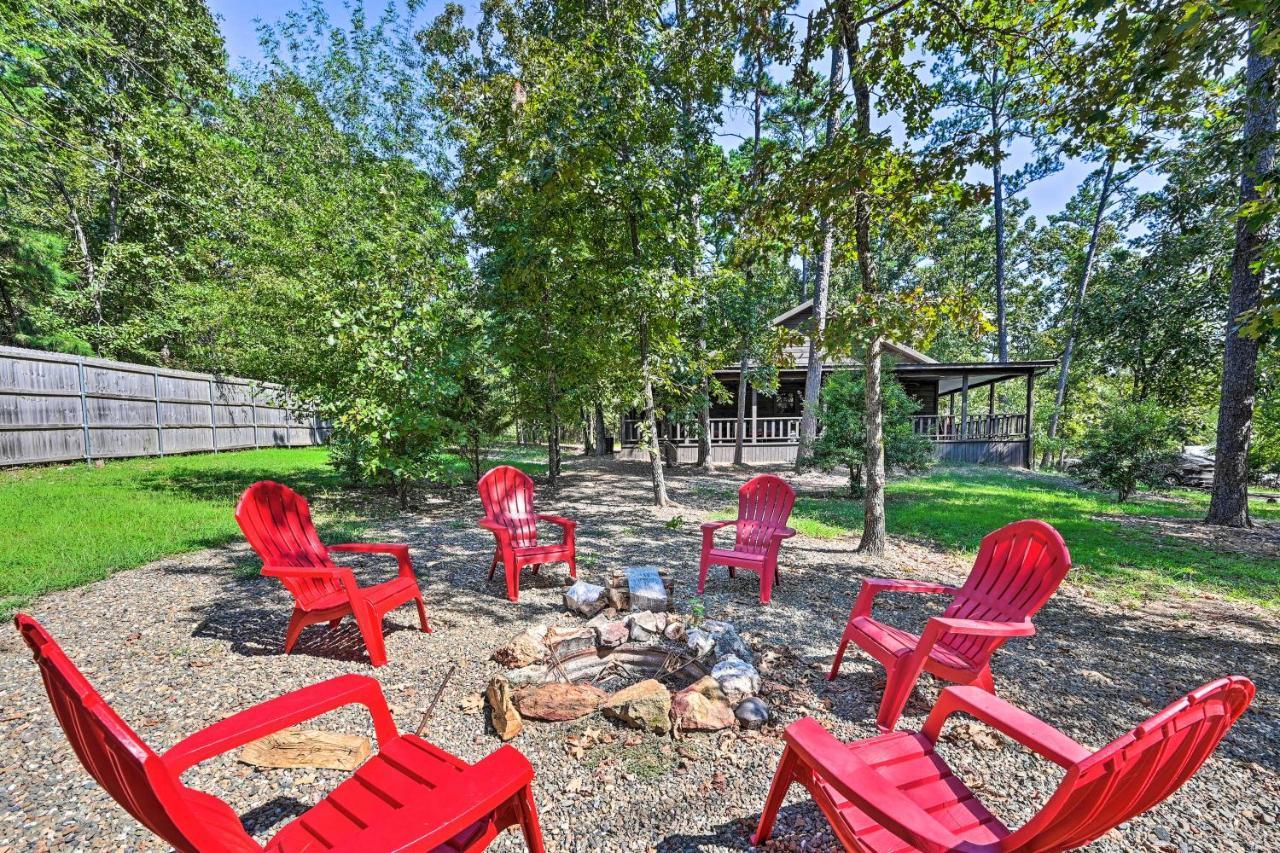 Luxe Broken Bow Cabin With Tesla Charging Station Stephens Gap Exterior foto